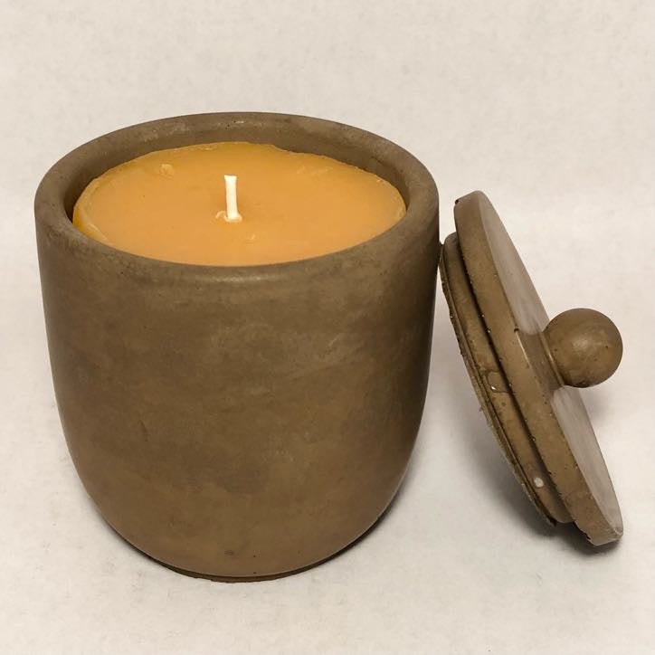 Handmade Concrete Candle